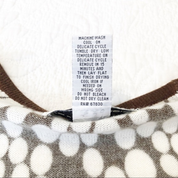 Cathy Daniels Polka Dot Lightweight Sweater - XL - Picture 5 of 8